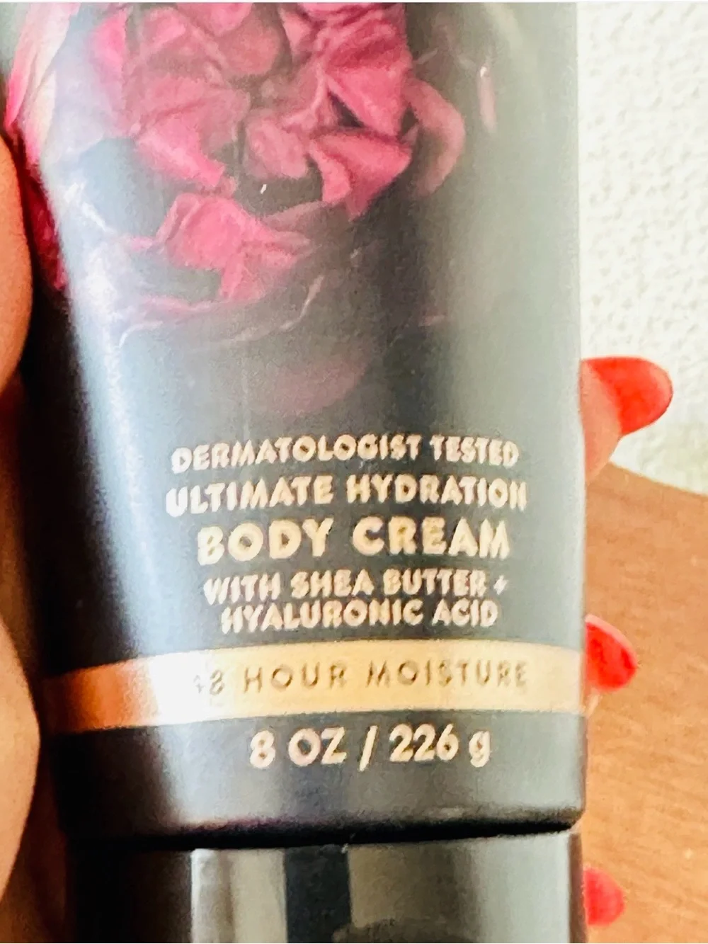 Bath & Body Works Nocturnal Rose Men’s Body Cream - Black & Pink